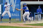 Baseball vs CGA  Wheaton College Baseball vs Coast Guard Academy during game one of the NEWMAC semi-finals playoffs. - (Photo by Keith Nordstrom) : Wheaton, baseball, NEWMAC